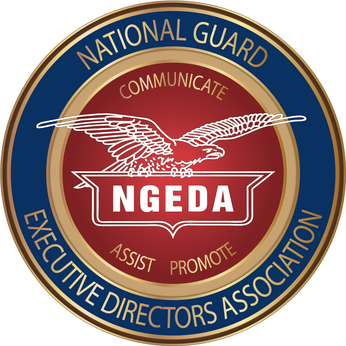 National Guard Executive Directors Association - Emblem (1185x1185), Png Download