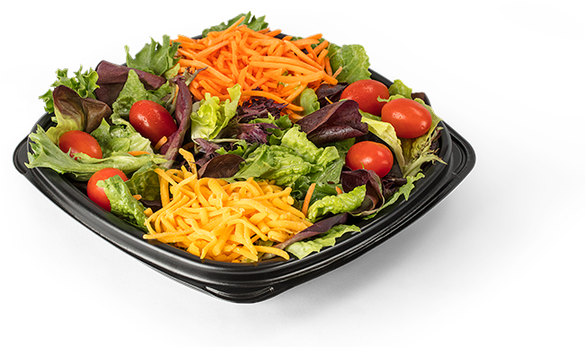 Garden Salad - Salad (666x401), Png Download