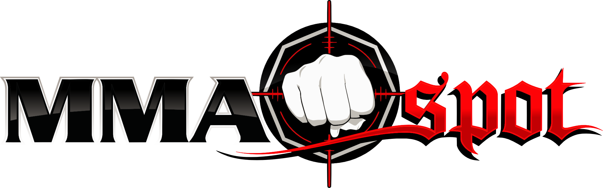 Spot Logo Full Alpha - Mma Spot (2001x623), Png Download
