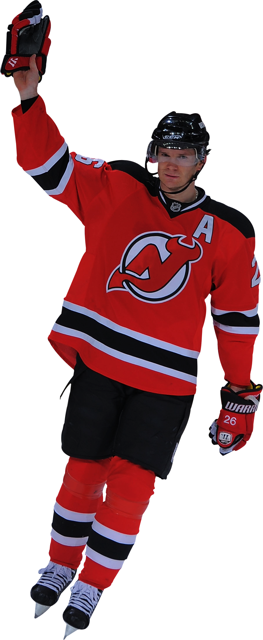 New Jersey Devils - New Jersey Devils Player Png (901x2187), Png Download