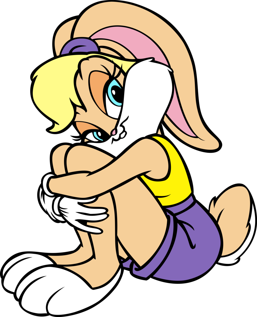Lola Bunny Transparent Png Clip Art Image - Looney Tunes Characters Girl Bunny (488x600), Png Download