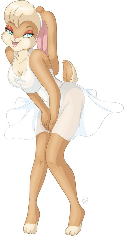 Lola Bunny 19 - Lola Bunny Marilyn Monroe (521x810), Png Download