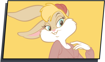 Lola Bunny - Lola Bunny Pin Up (429x280), Png Download