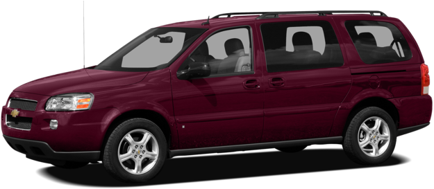 2008 Chevrolet Uplander - 2007 Chevrolet Uplander (624x300), Png Download