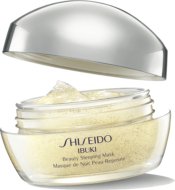 Ibuki Beauty Sleeping Mask - Shiseido Facial Care Ibuki Beauty Sleeping Mask 80 (600x652), Png Download