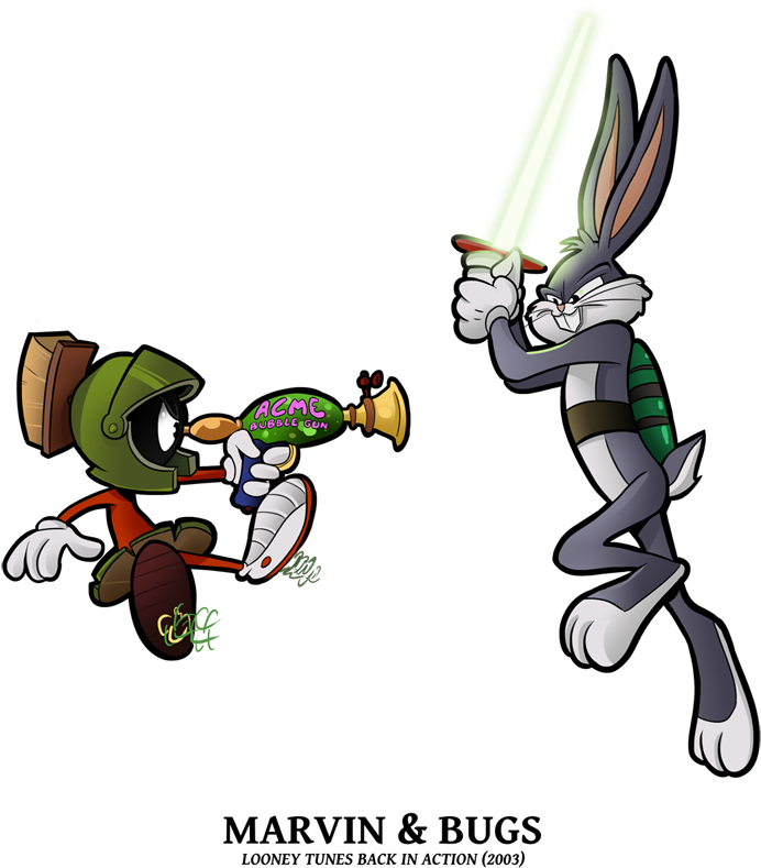 25 Looney Of Christmas - 25 Looney Tunes Back In Action (729x800), Png Download