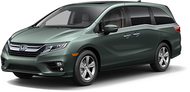 2019 Honda Odyssey Ex-l Van For Sale At Honda Of Aventura - 2018 Honda Odyssey Awd (640x480), Png Download