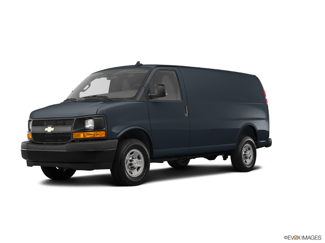Express Cargo Van 2500 Regular Wheelbase Rear-wheel - 2017 Chevrolet Express 2500 (640x480), Png Download