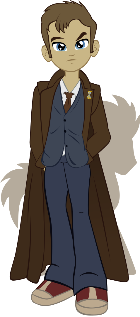 Rariedash, David Tennant, Doctor Who, Doctor Whooves, - Mlp Equestria Girls Doctor Whooves (478x1080), Png Download