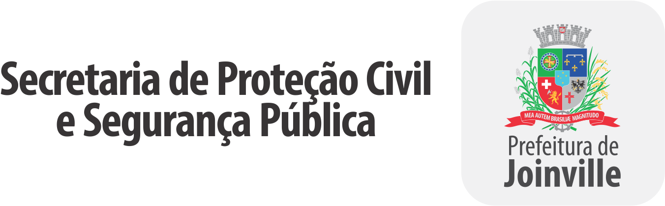 Logotipo Secretaria De Proteção Civil E Segurança Pública - Prefeitura De Joinville (1363x418), Png Download