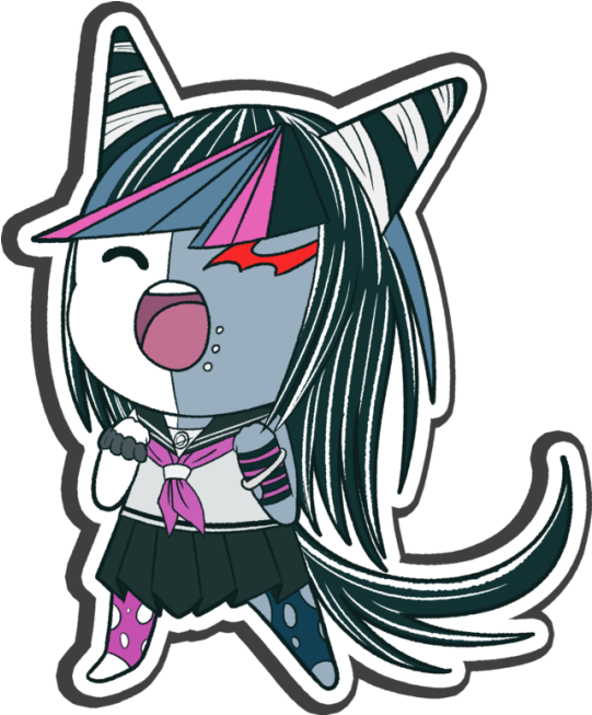 [fanart] Monokitty Ibuki - Cartoon (680x680), Png Download