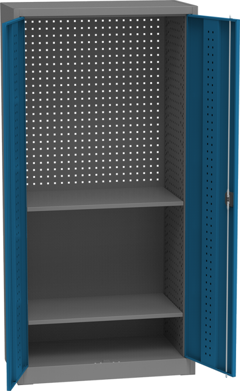 Universal Workshop Cabinet W/ Dvb Perforation, 2 Shelves - Timur Novikov (490x800), Png Download