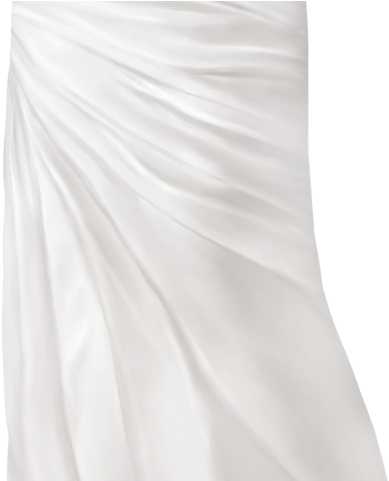 White Dress Clipart Plain Dress - Wedding Dress (640x480), Png Download
