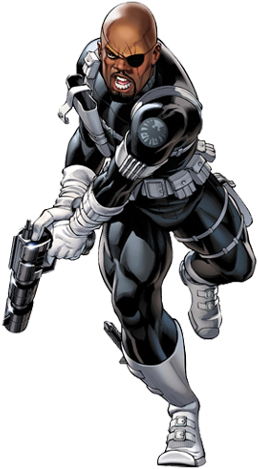 Nicholas Fury 001 - Nick Fury Avengers Comics (344x480), Png Download