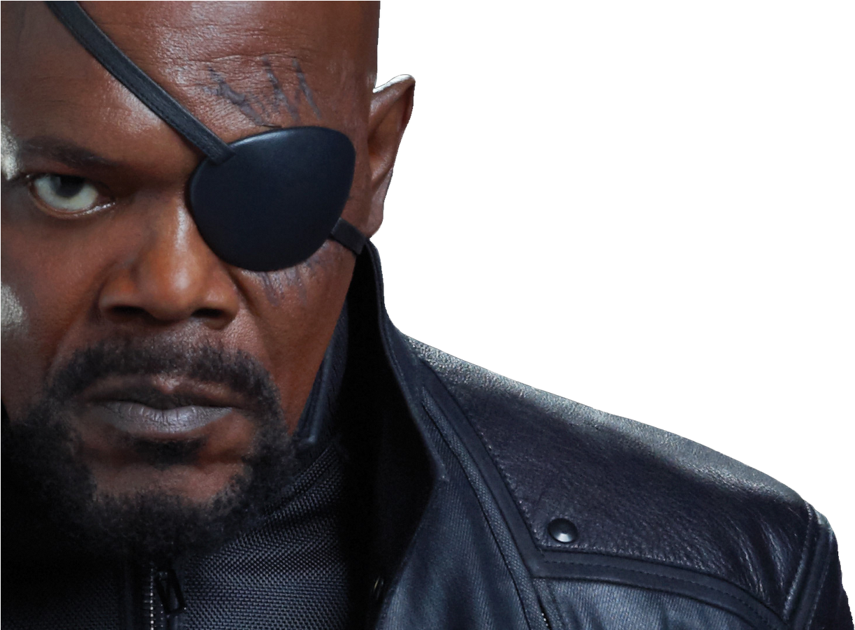 Render - Nick Fury - Infinity War Nick Fury Message (1600x900), Png Download