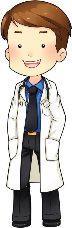 Doctor Clipart Page 2 Clipartaz Free Clipart Collection - Cute Doctor Clipart (400x837), Png Download