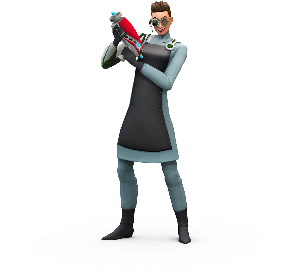 210 - Sims 4 Get To Work Png (1000x1000), Png Download