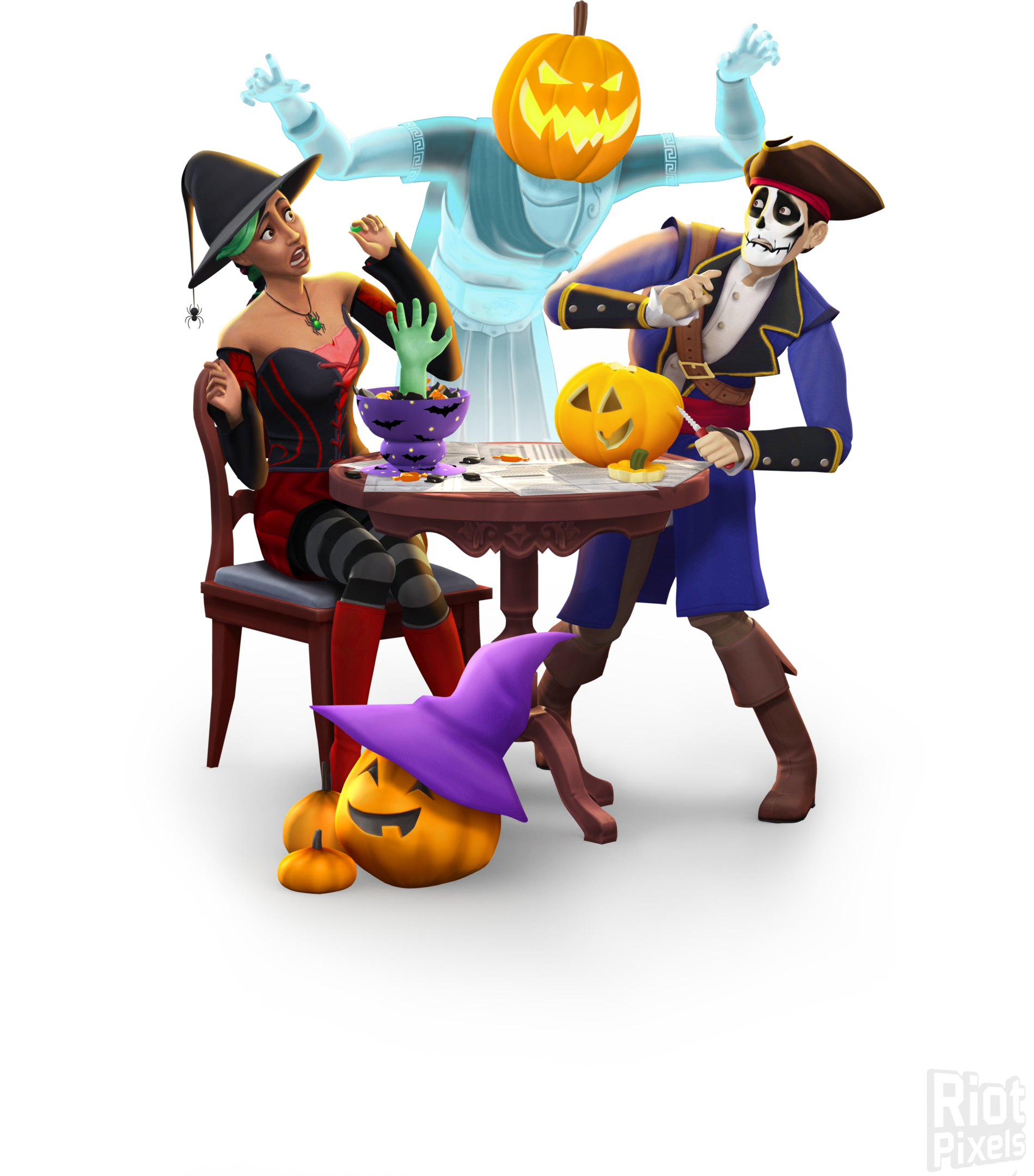 1899 × - Sims 4 - Spooky Stuff Pack (1899x2160), Png Download