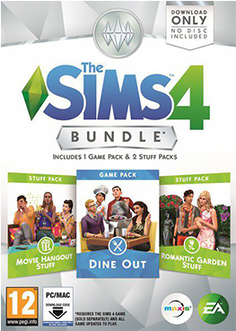 The Sims 4 Bundle Pack 5 Image - Sims 4 Dine Out Bundle (567x567), Png Download