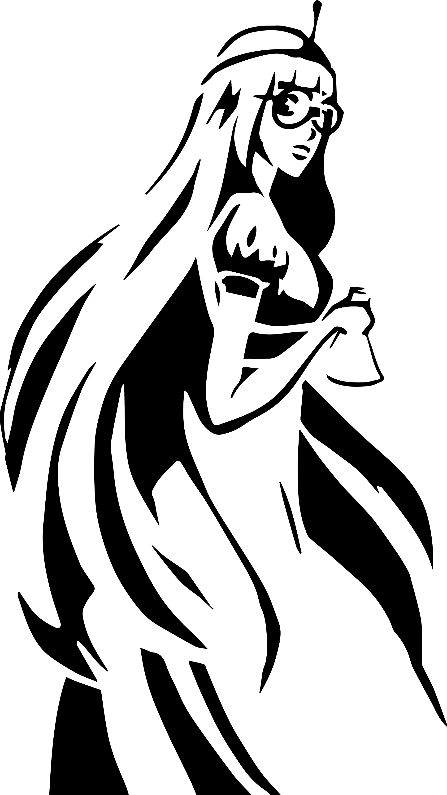 [o] "princess Bubblegum" - Princess Bubblegum Stencil (1891x3359), Png Download
