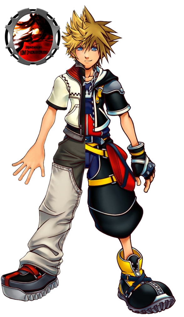 Sora Roxas Photo 1199421522rw81 - Sora Kingdom Hearts (619x1024), Png Download