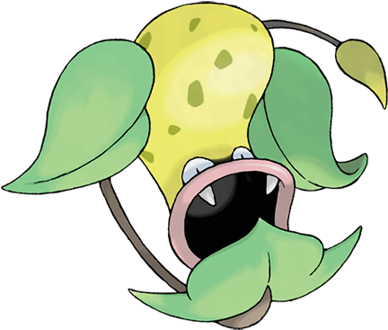 Joking Aside, Vectreebel Was One Of The Prime Reasons - Victreebel Upside Down (431x431), Png Download