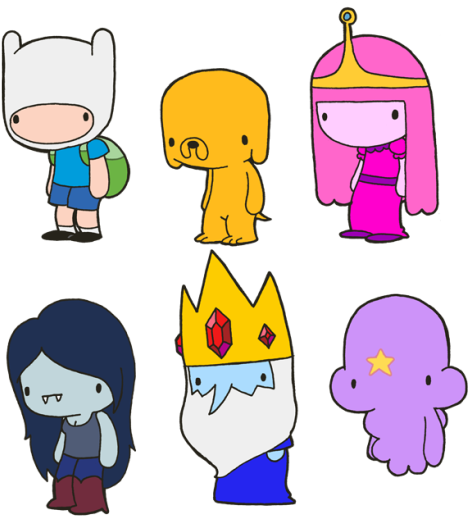 Adventure Time Marceline Princess Bubblegum Tv Cartoons - Adventure Time Cartoon Characters (500x533), Png Download
