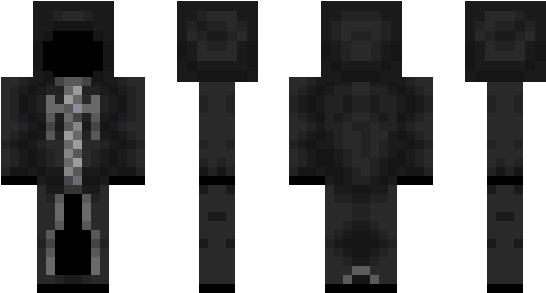 Minecraft Skin Roxas - Skin Minecraft Verzide (600x348), Png Download