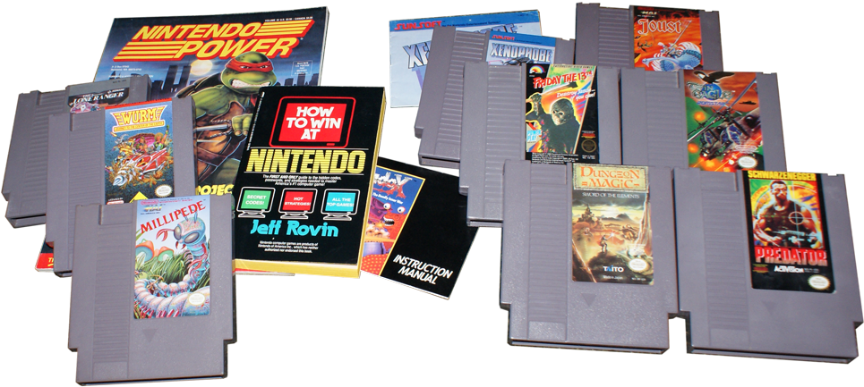The Games - Predator (nintendo Entertainment System, 1989) Tested (1000x458), Png Download