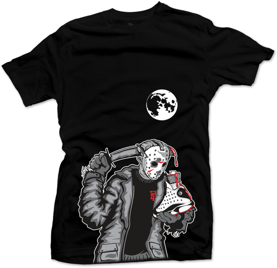 Friday The 13th 'he Got Game' Black Tee - Canelo Vs Ggg T Shirts (986x1024), Png Download