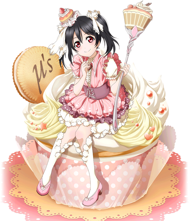 *~nico Nico Nii~* - Love Live Nico Cake (894x894), Png Download