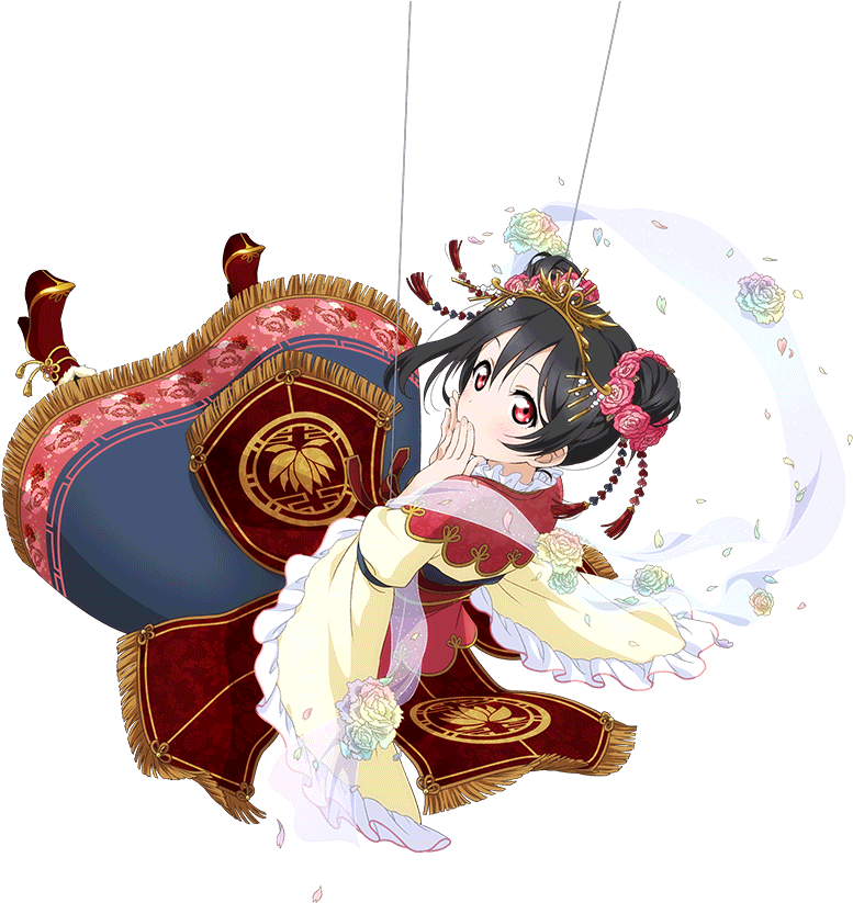 Download Images - Lovelive Nico Yazawa Seven Mascot Awakening God Dress (1024x1024), Png Download