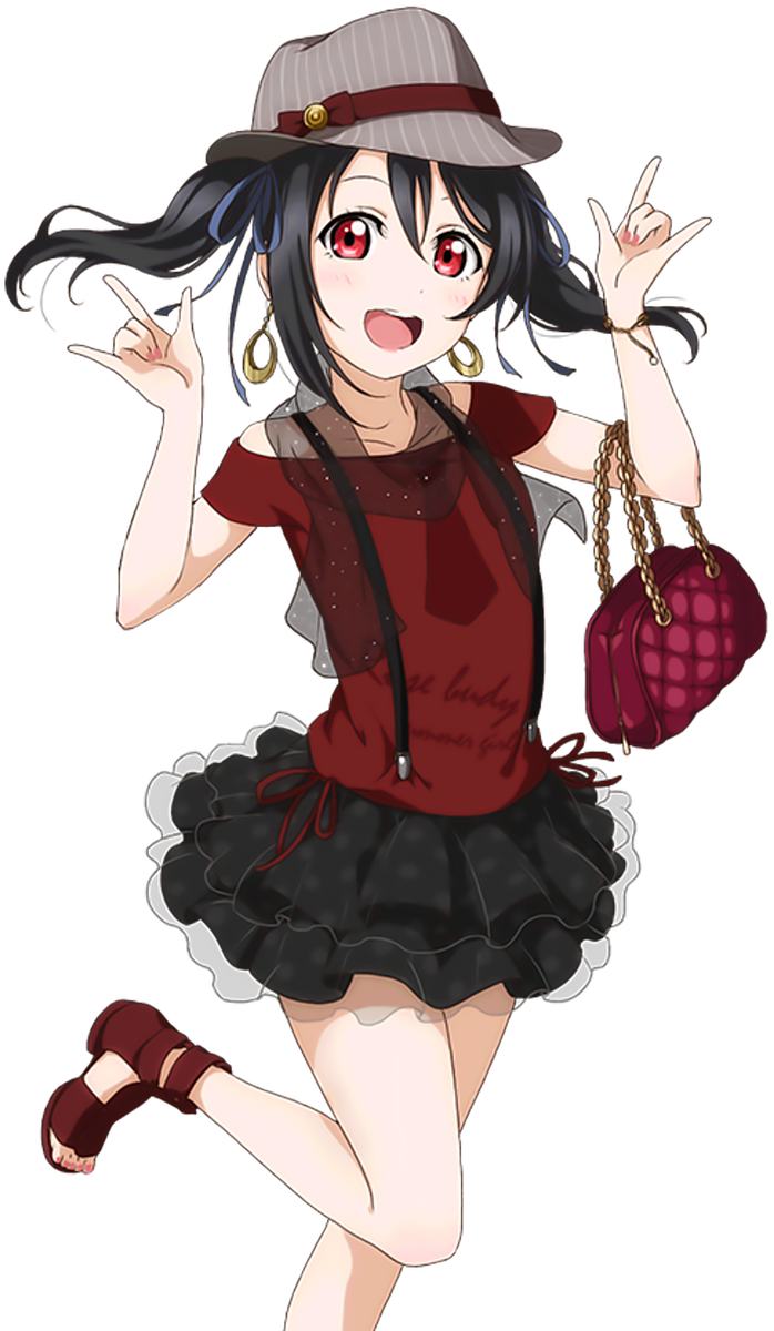 Yazawa Nico / Render / Love Live - Nico Yazawa Cards Transparent (698x1200), Png Download