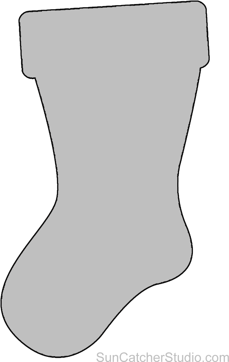 Sock (885x1293), Png Download