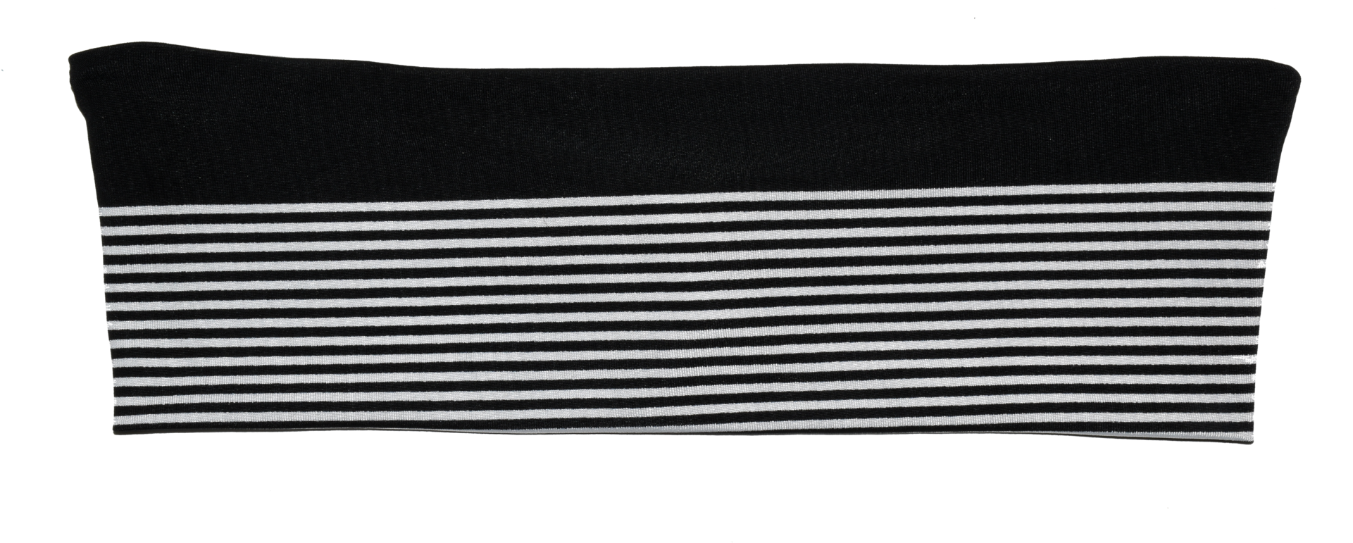 Black White Stripes - Beige (2048x784), Png Download