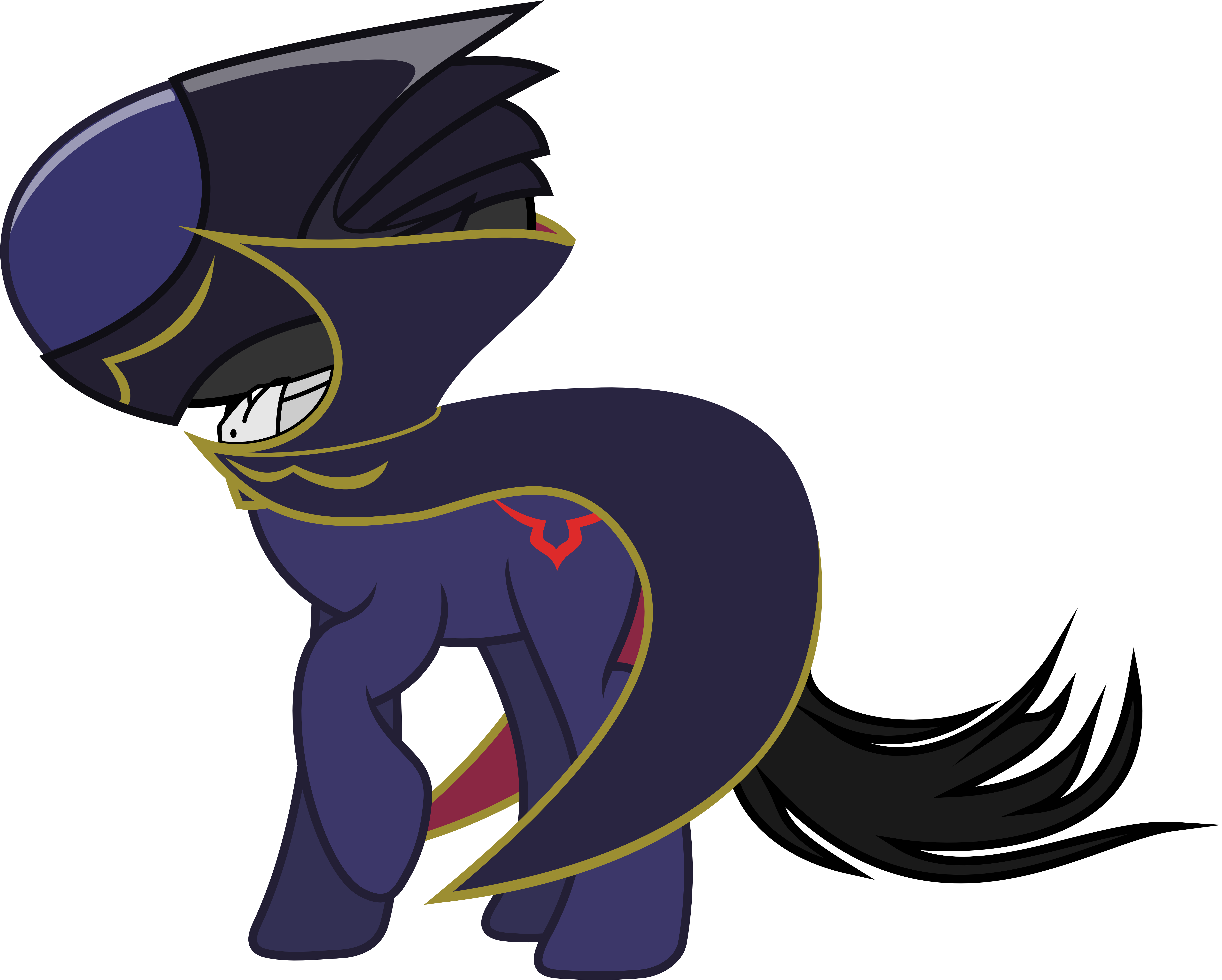 Pony Pinkie Pie Lelouch Lamperouge C - My Little Pony Code Geass (6289x5111), Png Download