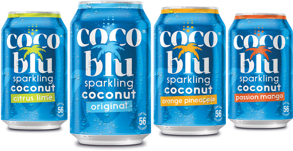 Nature With - Coco Blue Drink (1000x539), Png Download