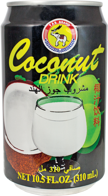 Tas Coconut Drink - Tas Brand Coconut Drink - 10.5 Fl Oz (640x640), Png Download