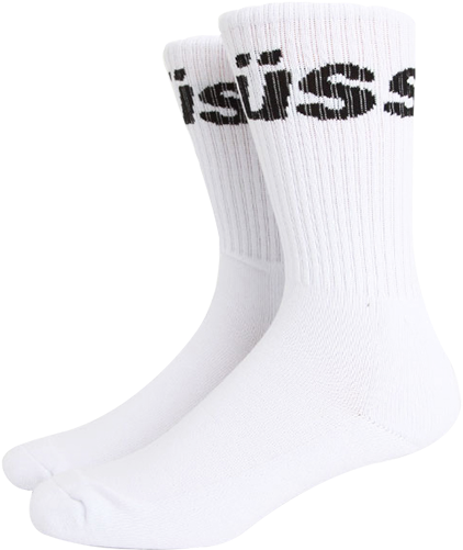 Stussy Jacquard Logo Socks - Sock (500x500), Png Download