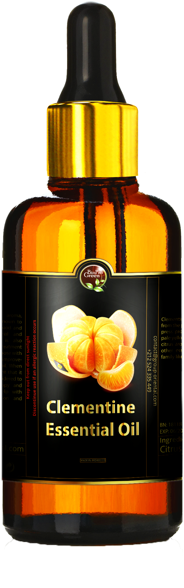 Clementine Essential Oil - Essential Oil (1365x2048), Png Download