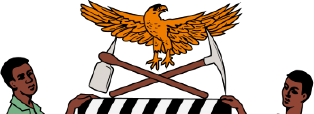 Cropped 400px Coat Of Arms Of Zambia - Zambia Coat Of Harm (1340x471), Png Download