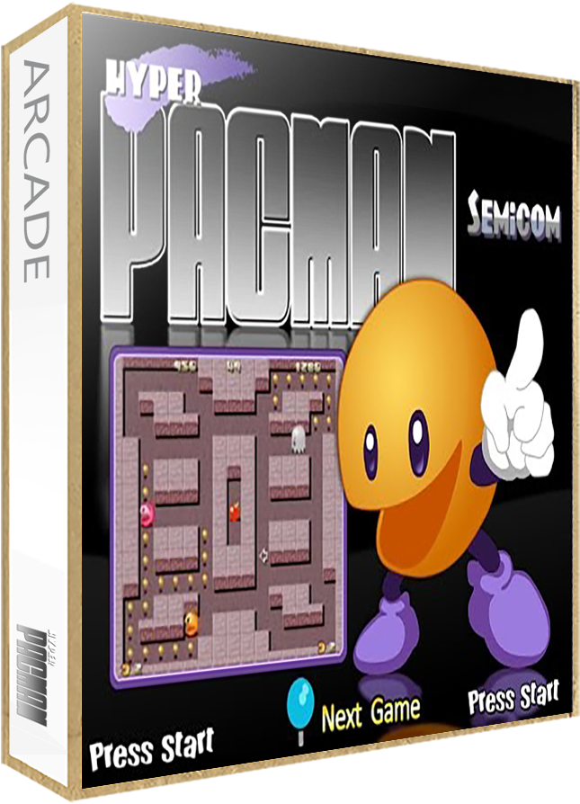 Download Transparent Hyper Pac-man - Box - 3d - Pac-man - PNGkit