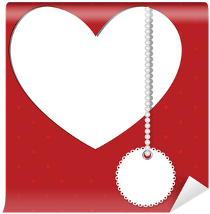 Valentine's Day Card Wall Mural • Pixers® • We Live - Heart (400x400), Png Download