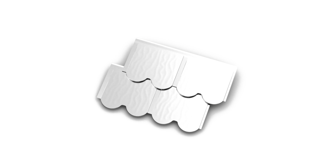 Acrylic-coated Galvalume® - Siding (1064x499), Png Download