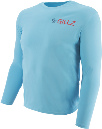 Gillz Men's Ls Uv "american Fish Head" - Shirt (700x700), Png Download