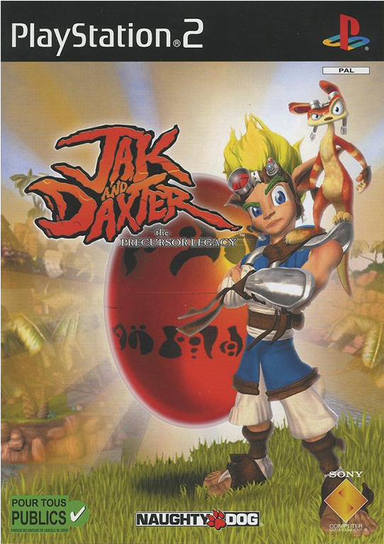 Jak And Daxter - Ps2 Game Jak And Daxter (768x768), Png Download