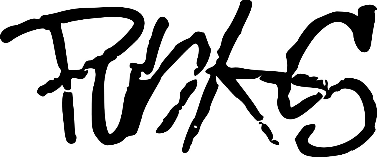 Punks 1280 - Graffiti Punk Png (1280x535), Png Download