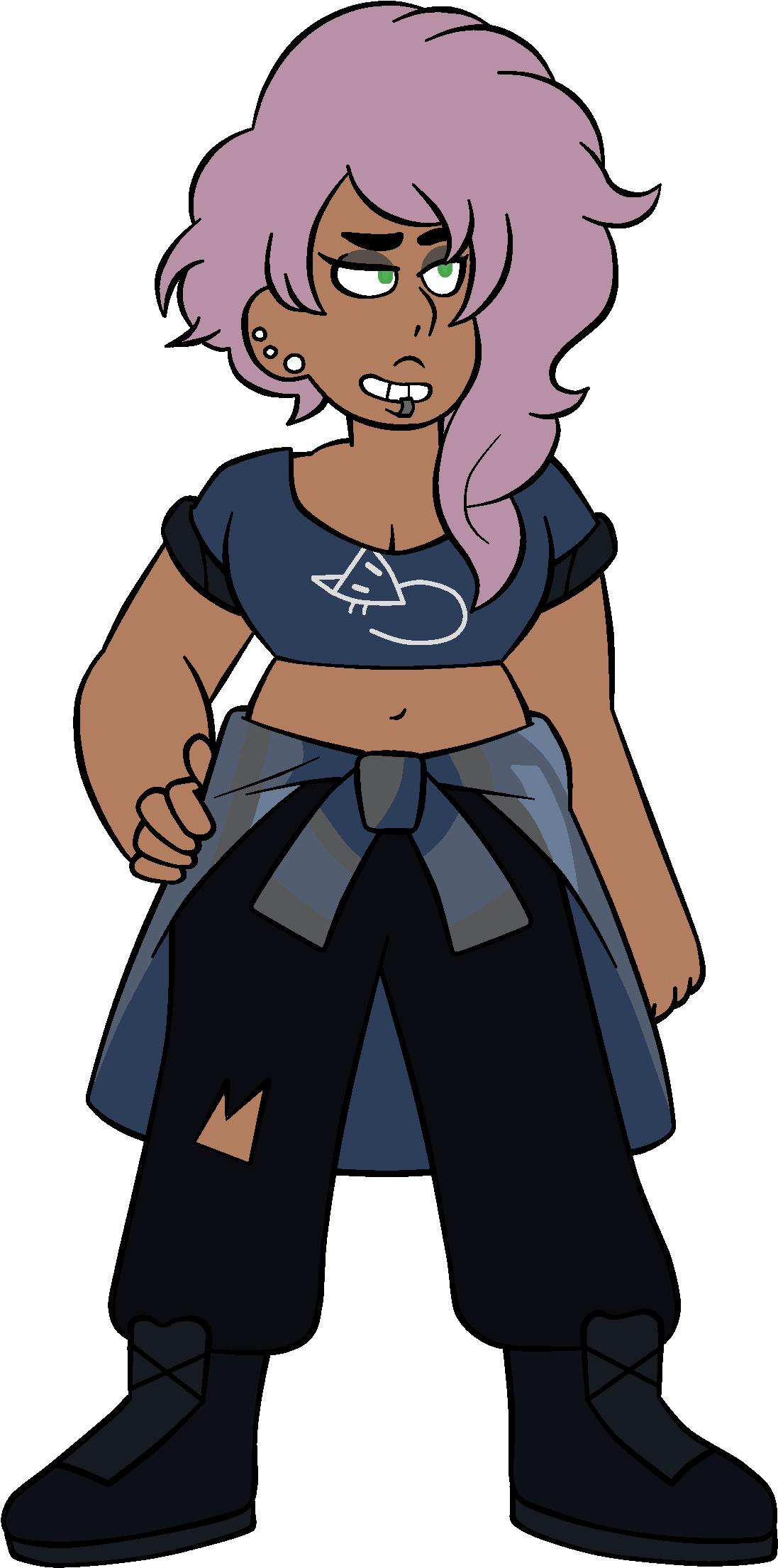 Rikk Punk - Mystery Girl Steven Universe (1319x2341), Png Download