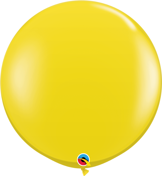 Citrine Yellow 36" Latex Balloons - Pages Yellow (600x600), Png Download