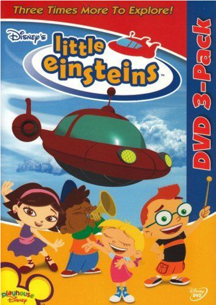 Disney's Little Einsteins - Disney Little Einsteins Dvd 3 Pack Volume 1 (600x600), Png Download